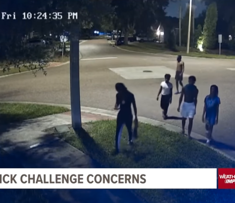 teens involved in viral TikTok prank